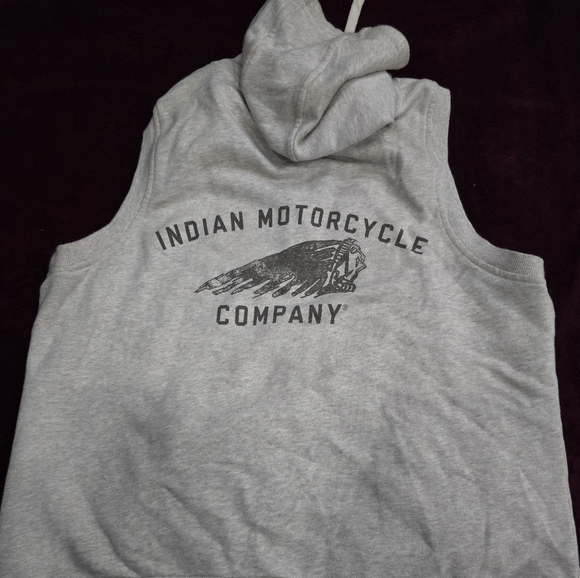 Indian Motorcycle sleeveless jacket - Picture 4 of 14